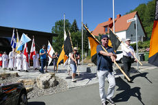 Festgottesdienst zum 1.000 Todestag des Heiligen Heimerads auf dem Hasunger Berg (Foto: Karl-Franz Thiede)